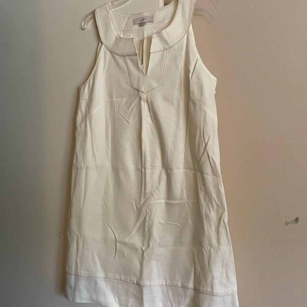Loft Linen Dress NWT